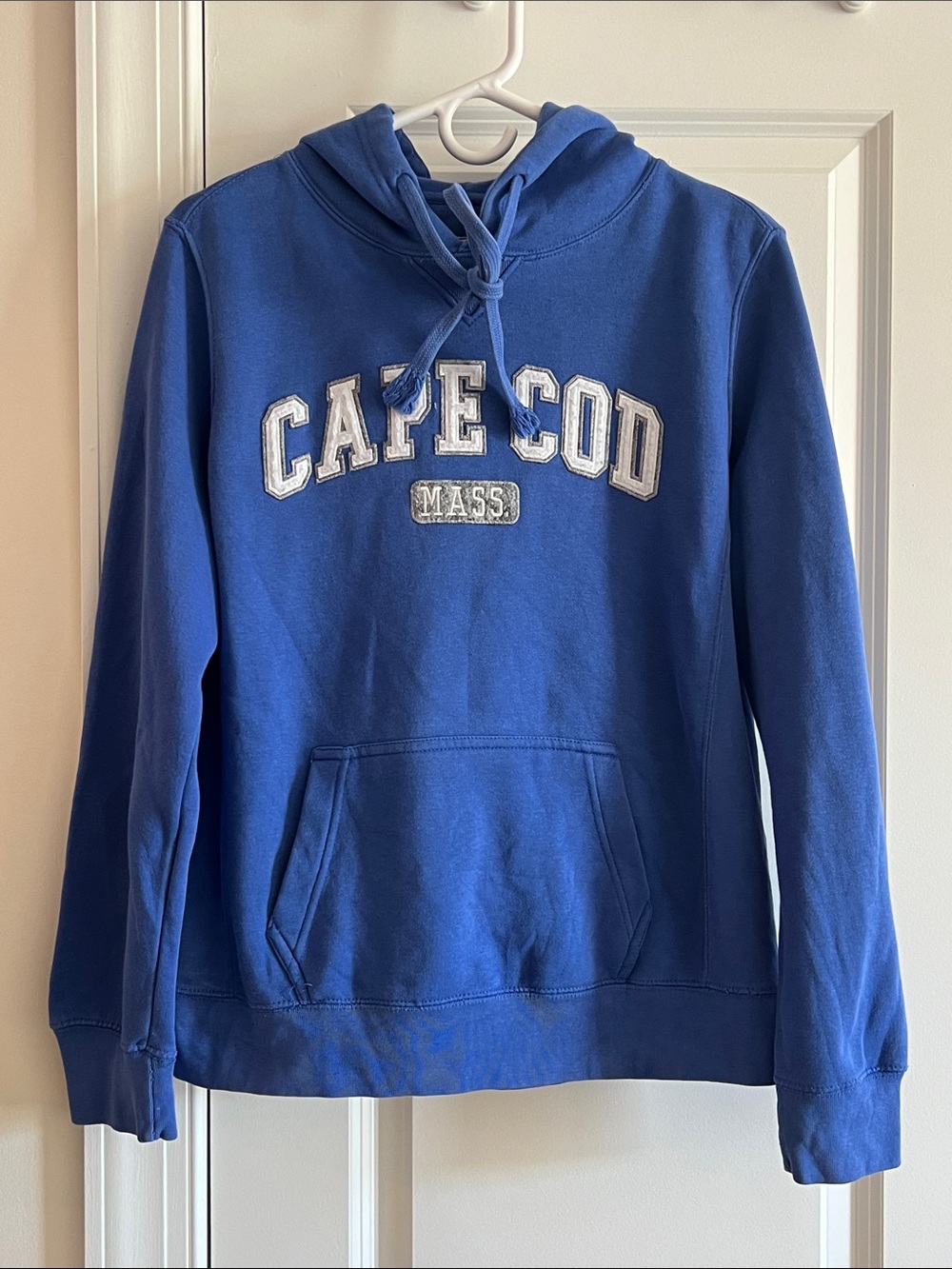 Cuffy’s Cape Cod Mass Blue Hoodie Sweatshirt M